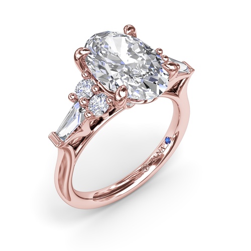 Fana Engagement Ring S4325-14kt-Rose