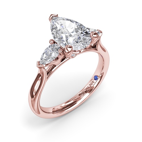 Fana Engagement Ring S4340-14kt-Rose