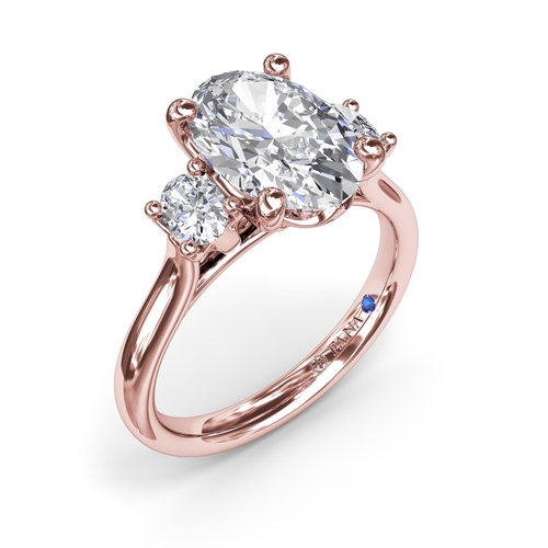 Fana Engagement Ring S4341-14kt-Rose