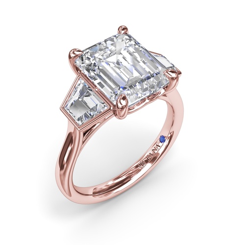 Fana Engagement Ring S4376-14kt-Rose