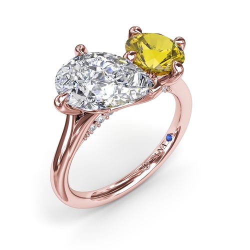 Fana Engagement Ring S4397-14kt-Rose