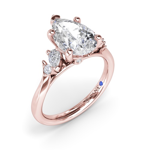 Fana Engagement Ring S4416-14kt-Rose