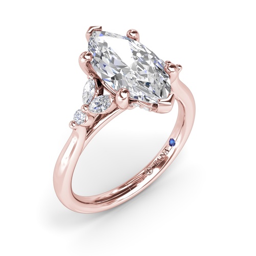 Fana Engagement Ring S4417-14kt-Rose