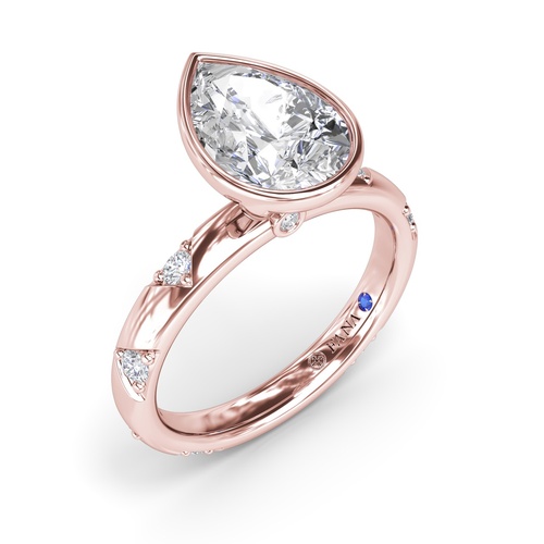 Fana Engagement Ring S4424-14kt-Rose