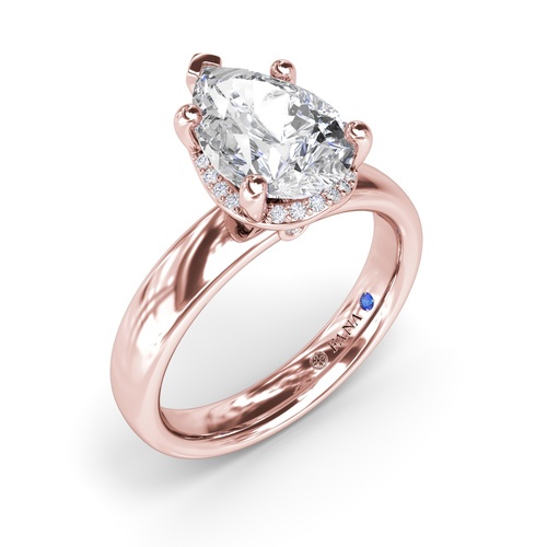 Fana Engagement Ring S4432-14kt-Rose