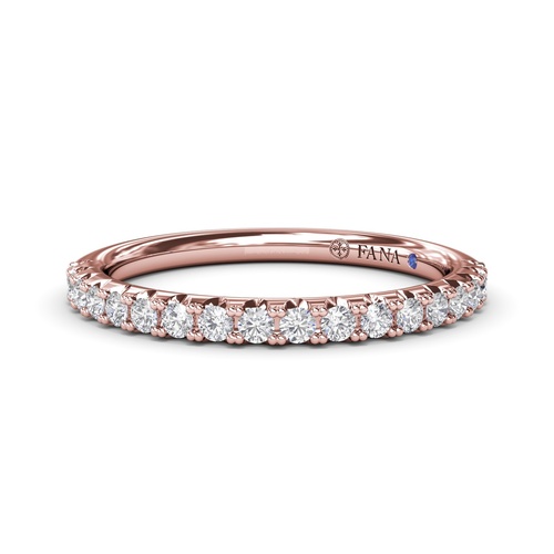 Fana Wedding Band Bridal W4266-14kt-Rose