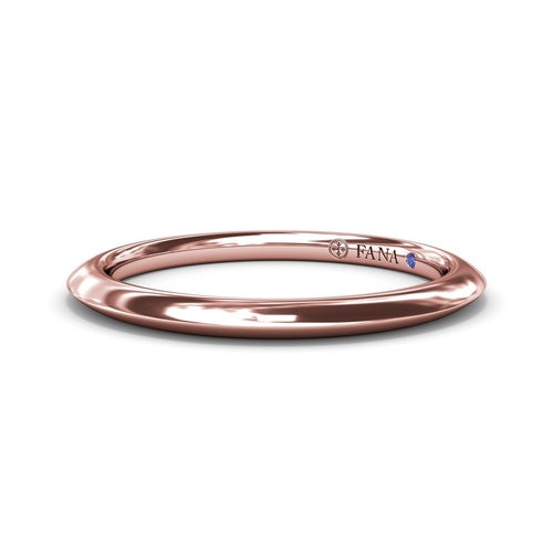 Fana Wedding Band Bridal W4348-14kt-Rose