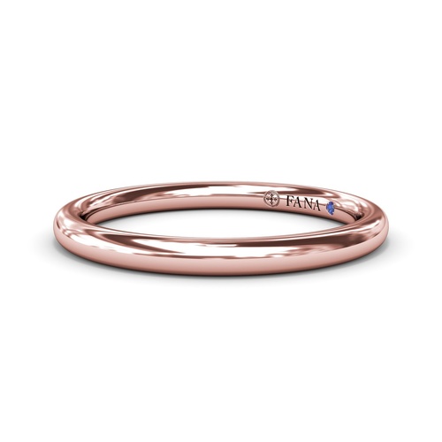 Fana Wedding Band Bridal W4374-14kt-Rose