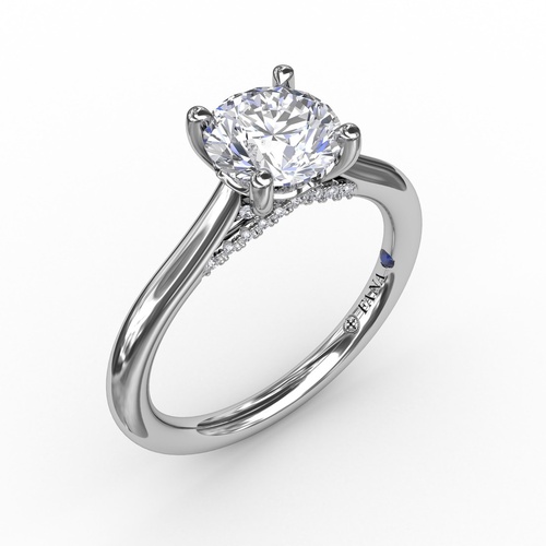 Fana Engagement Ring S3173-14kt-White