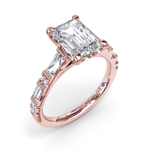 Fana Engagement Ring S4220-14kt-Rose