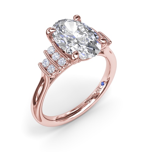 Fana Engagement Ring S4234-14kt-Rose