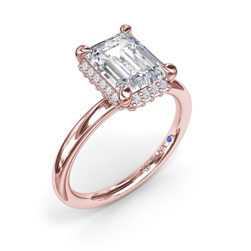 Fana Engagement Ring S4256-14kt-Rose