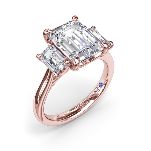 Fana Engagement Ring S4276-14kt-Rose