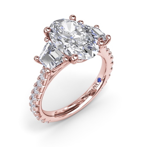 Fana Engagement Ring S4278-14kt-Rose
