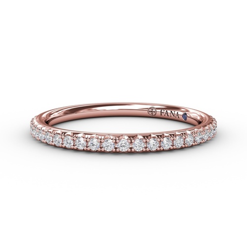Fana Wedding Band Bridal W3316-14kt-Rose