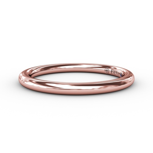 Fana Wedding Band Bridal W4013-14kt-Rose