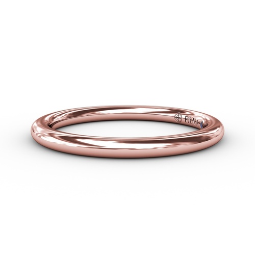 Fana Wedding Band Bridal W4014-14kt-Rose