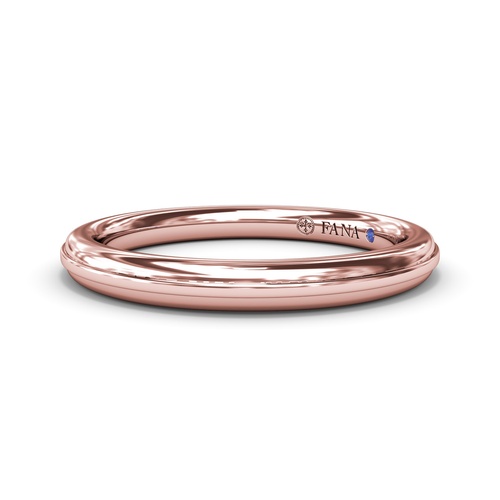 Fana Wedding Band Bridal W4228-14kt-Rose