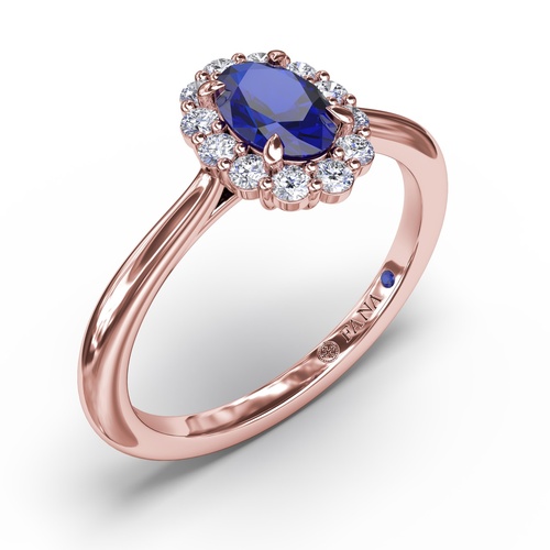Fana Ring Color Fine Jewelry R1834S-14kt-Rose