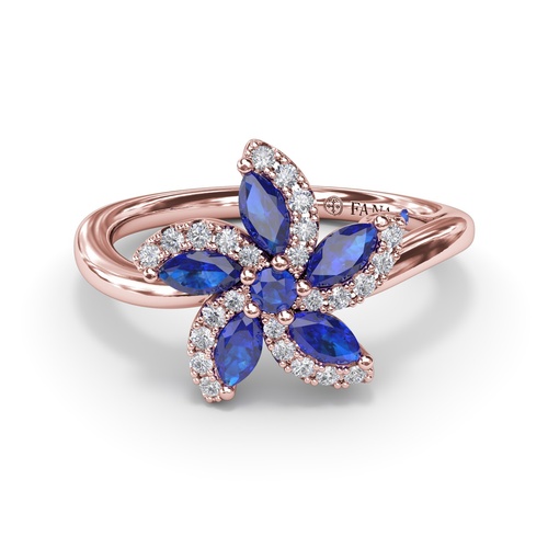 Fana Ring Color Fine Jewelry R1900S-14kt-Rose