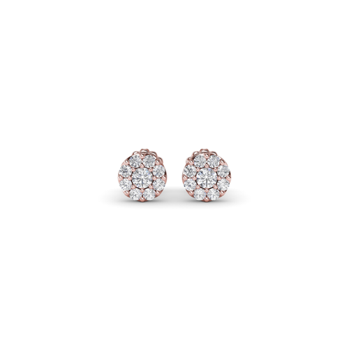 Fana Earrings Diamond Fashion ER4916-18kt-Rose