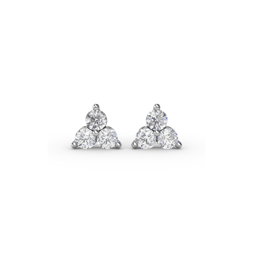Fana Diamond Fashion Earrings ER5016-18kt-White thumbnail 1