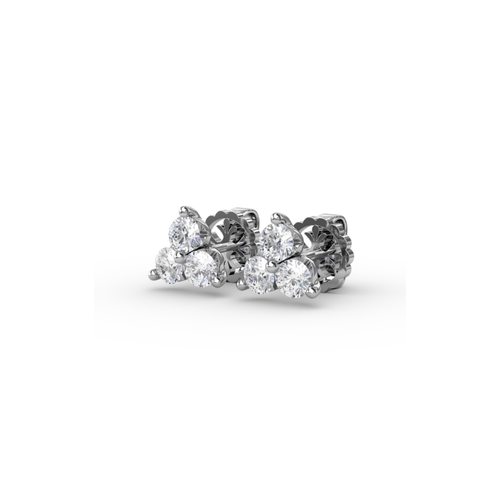 Fana Diamond Fashion Earrings ER5016-18kt-White thumbnail 2