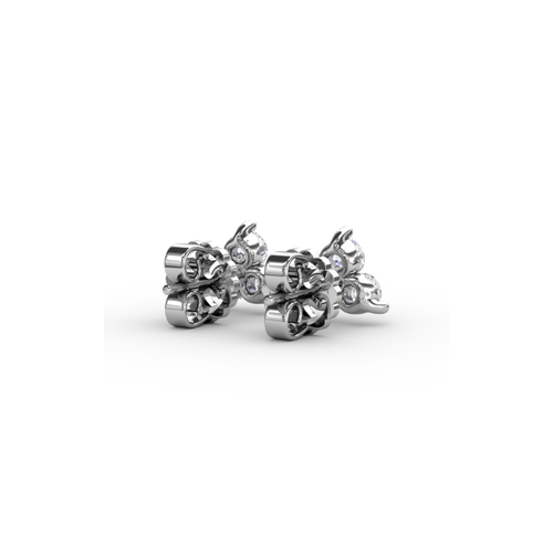 Fana Diamond Fashion Earrings ER5016-18kt-White thumbnail 3