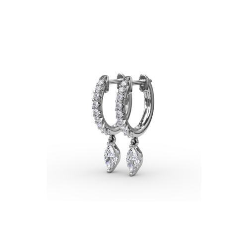 Fana Diamond Fashion Earrings ER5068-18kt-White thumbnail 2