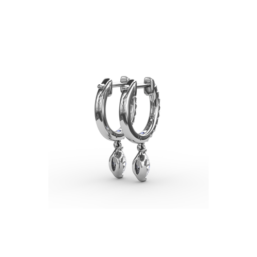 Fana Diamond Fashion Earrings ER5068-18kt-White thumbnail 3