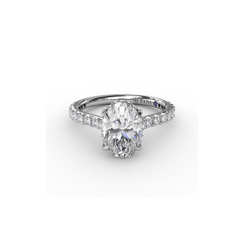 Fana Engagement Ring Classic S3241-18kt-White