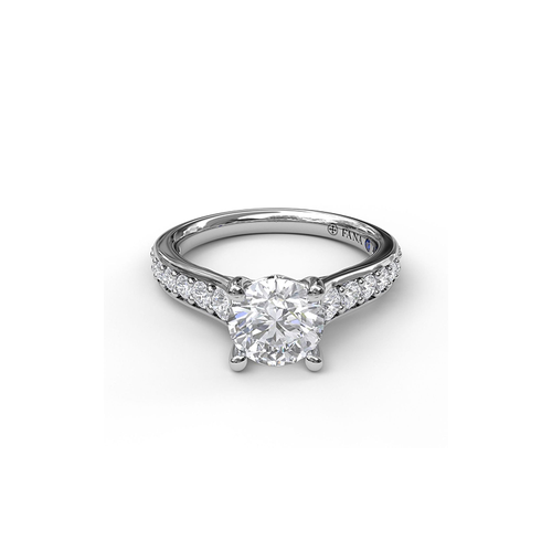 Fana Engagement Ring Classic S3531-18kt-White