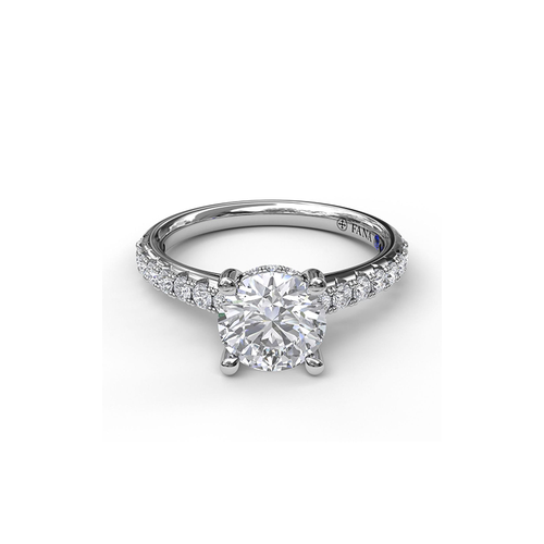 Fana Engagement Ring Classic S3410-Platinum