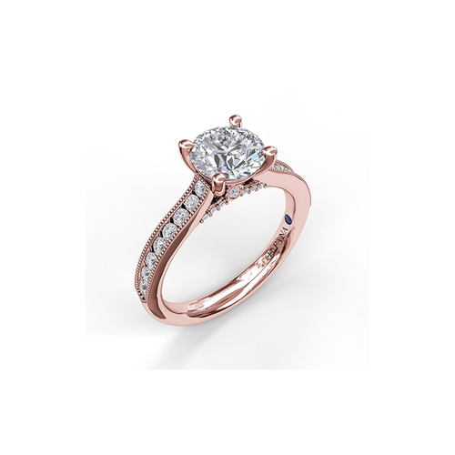 Fana Classic Engagement Ring S3474-14kt-Rose thumbnail 2