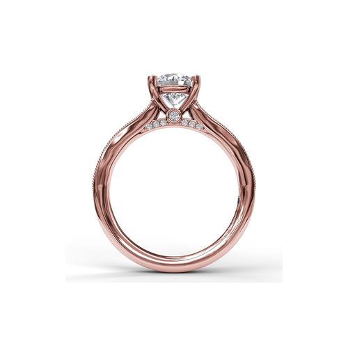 Fana Classic Engagement Ring S3474-14kt-Rose thumbnail 3