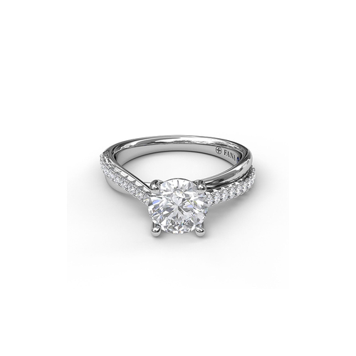 Fana Engagement Ring Classic S3059-Platinum