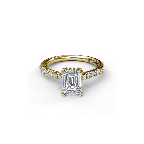 Fana Engagement Ring Classic S3023-14kt-Yellow