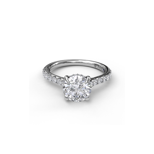 Fana Engagement Ring Classic S3024-14kt-White