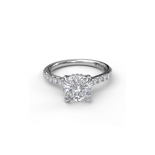Fana Engagement Ring Classic S3026-14kt-White