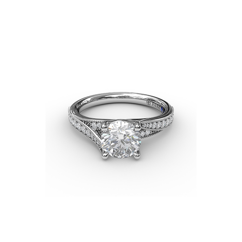 Fana Engagement Ring Classic S3054-Platinum