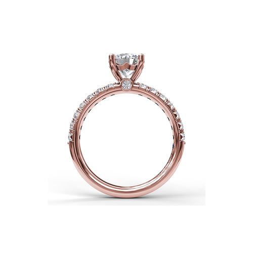 Fana Classic Engagement Ring S3030-14kt-Rose thumbnail 3