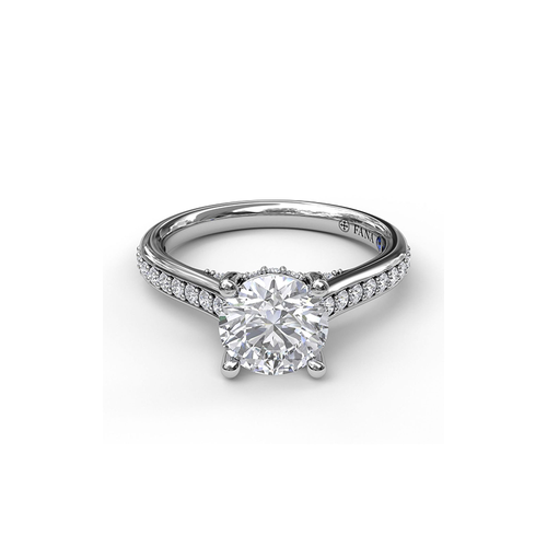 Fana Engagement Ring Classic S3528-18kt-White