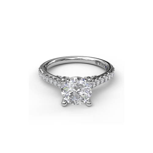 Fana Engagement Ring Classic S3879-18kt-White