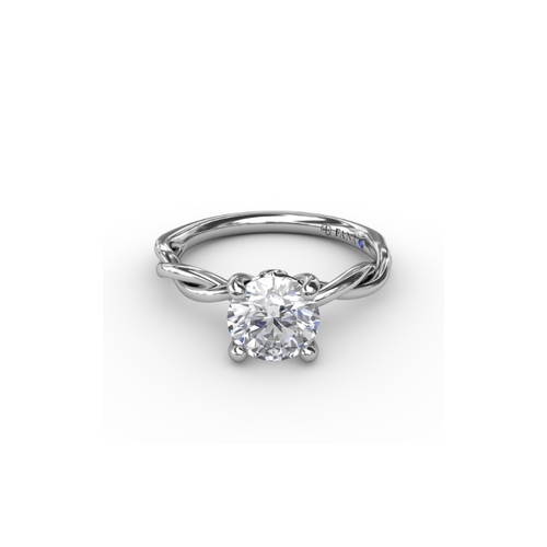Fana Engagement Ring Classic S4064-14kt-White