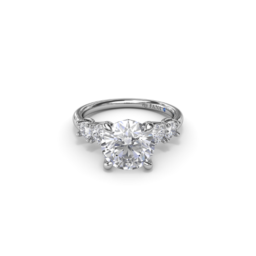 Fana Engagement Ring Classic S4081-14kt-White
