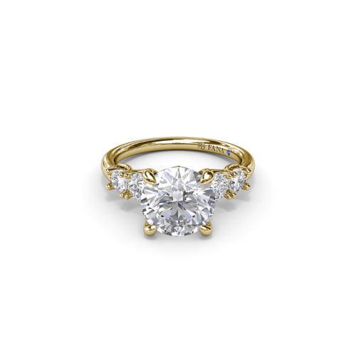 Fana Engagement Ring Classic S4081-14kt-Yellow