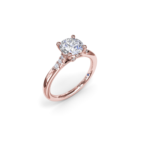 Fana Classic Engagement Ring S4181-14kt-Rose thumbnail 2