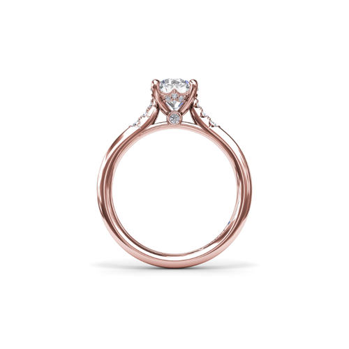 Fana Classic Engagement Ring S4181-14kt-Rose thumbnail 3