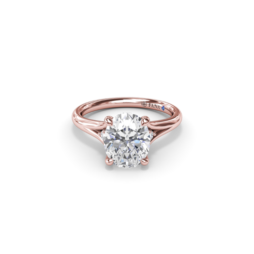 Fana Engagement Ring Classic S4188-18kt-Rose