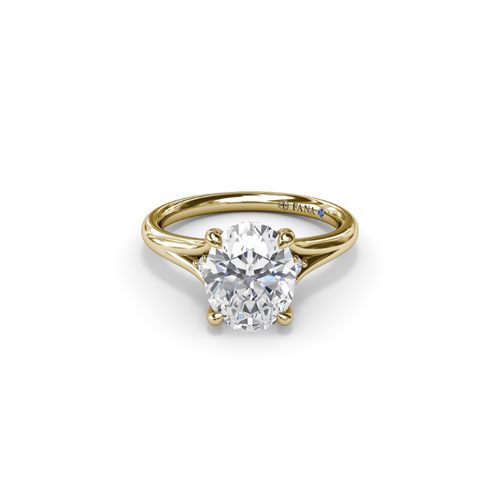 Fana Engagement Ring Classic S4188-18kt-Yellow